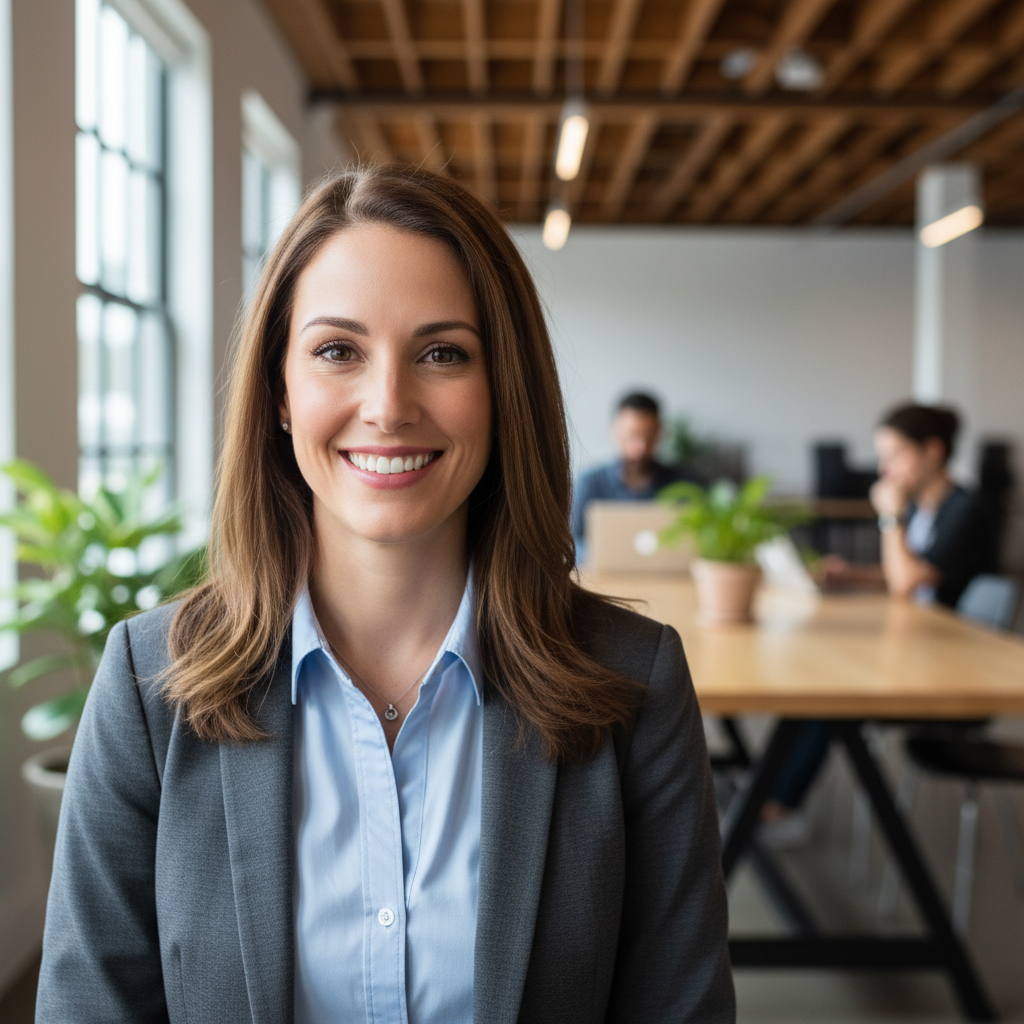 Professional Business Portrait - Before